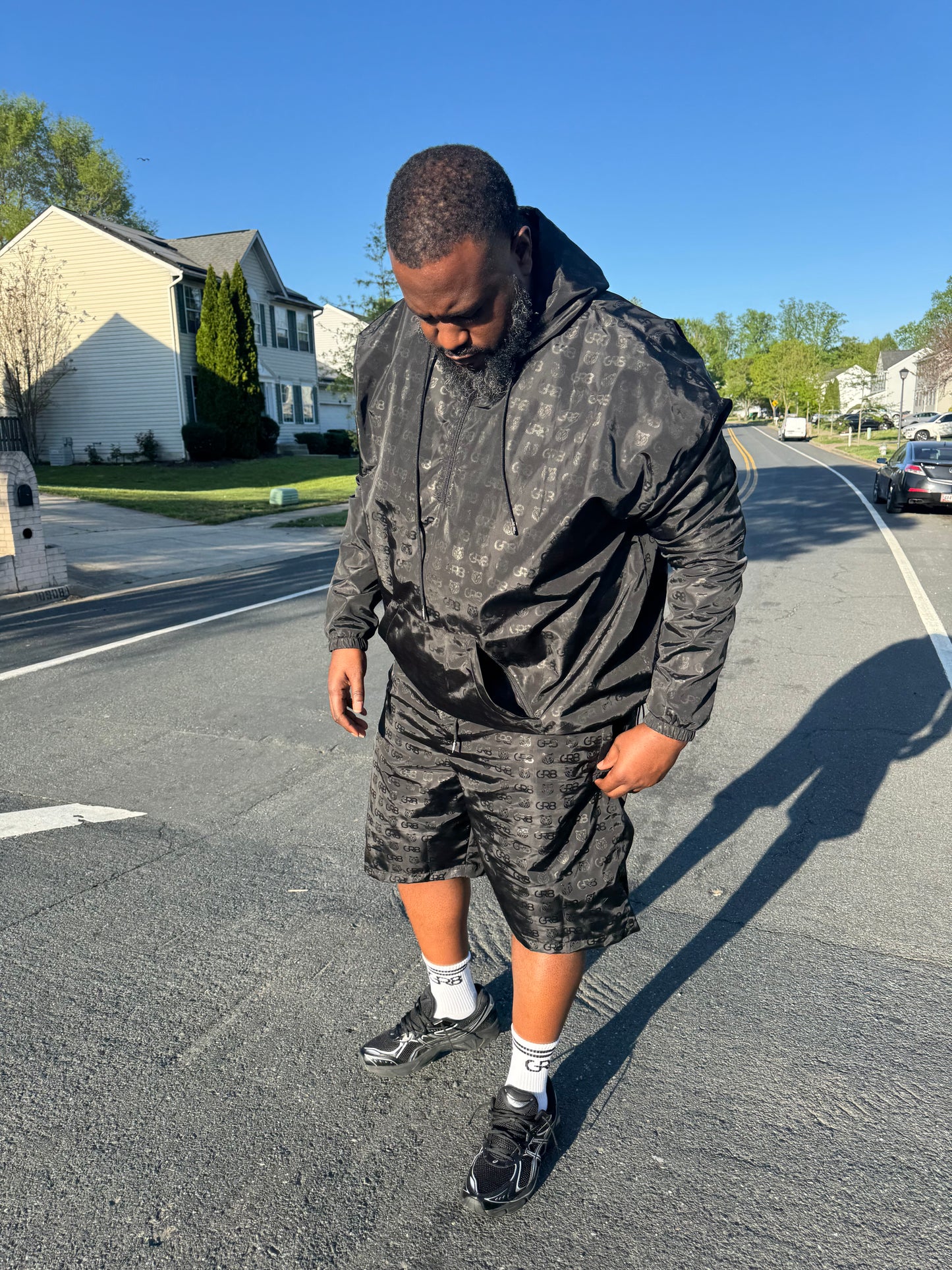 GR8 ALL OVER WINDBREAKER SET SHORTS