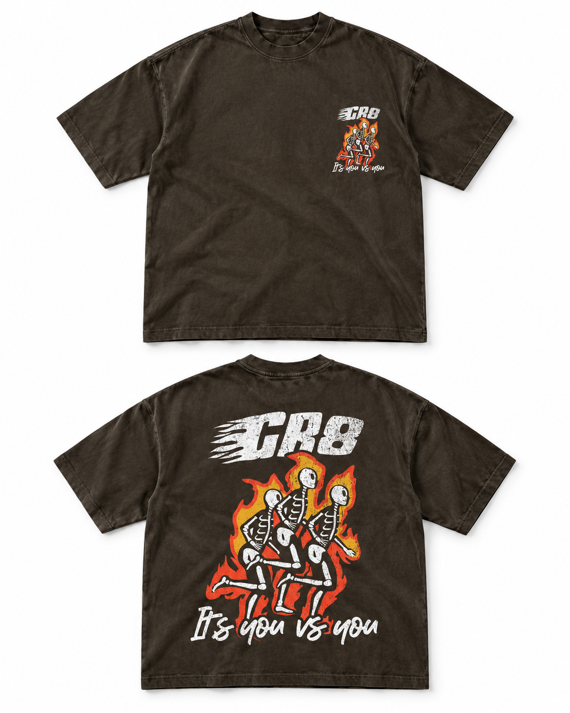 GR8 “IT’S YOU vs YOU” VINTAGE GRAPHIC TEE