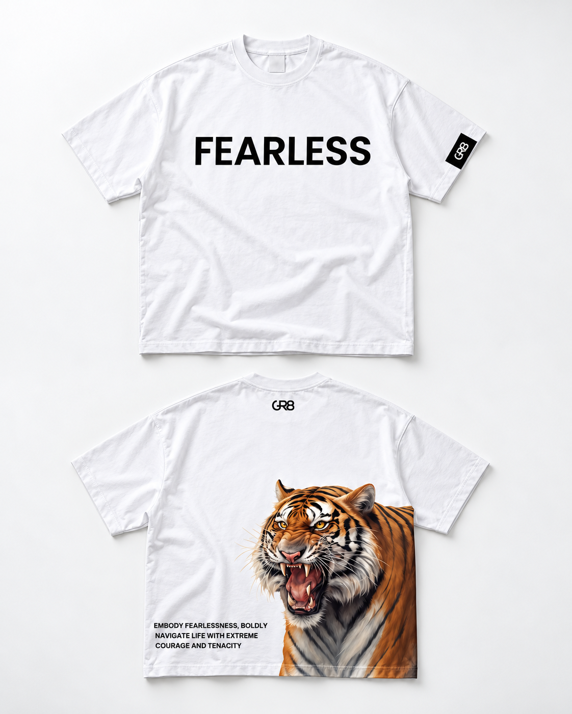 GR8 FEARLESS TIGER TEE