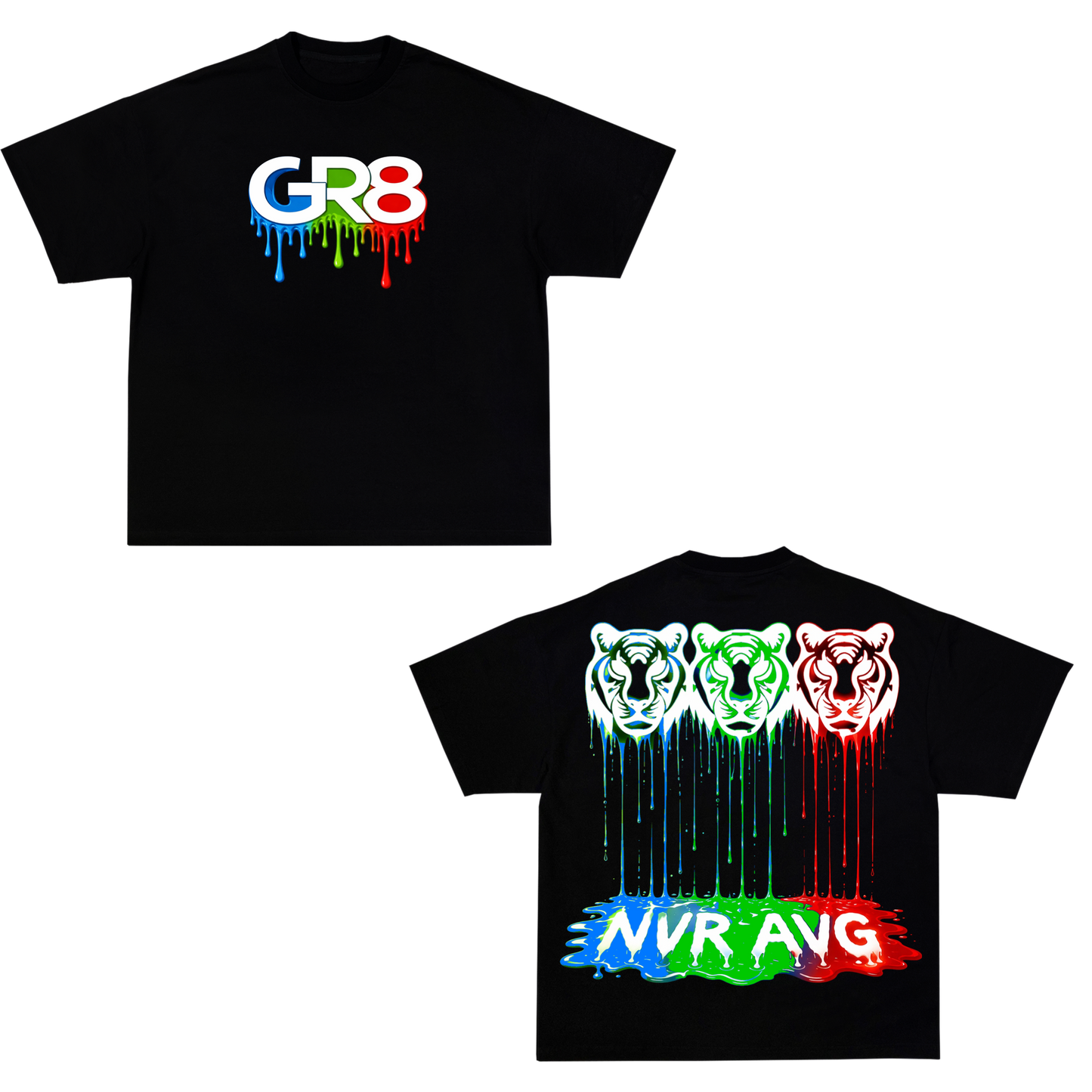 GR8 NVR AVG DRIP TEE