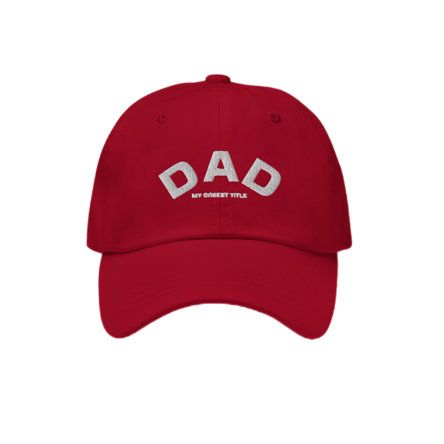 DAD - MY GR8EST TITLE - DAD HAT