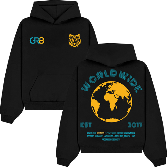 GR8 WORLDWIDE HEAVYWEIGHT HOODIE