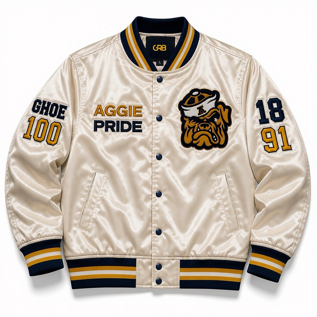 GHOE 100 AGGIE PREMIUM BOMBER - LIMITED EDITION