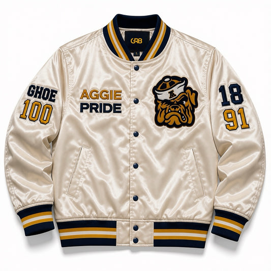 GHOE 100 AGGIE PREMIUM BOMBER - LIMITED EDITION