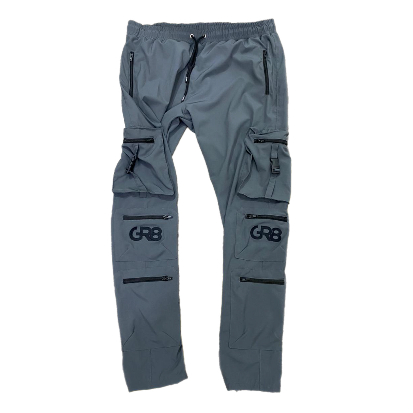 GR8 NYLON CARGOS - GRAY/BLACK