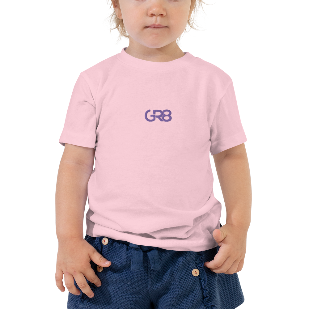 GR8 TODDLER SHIRT - PURPLE LOGO