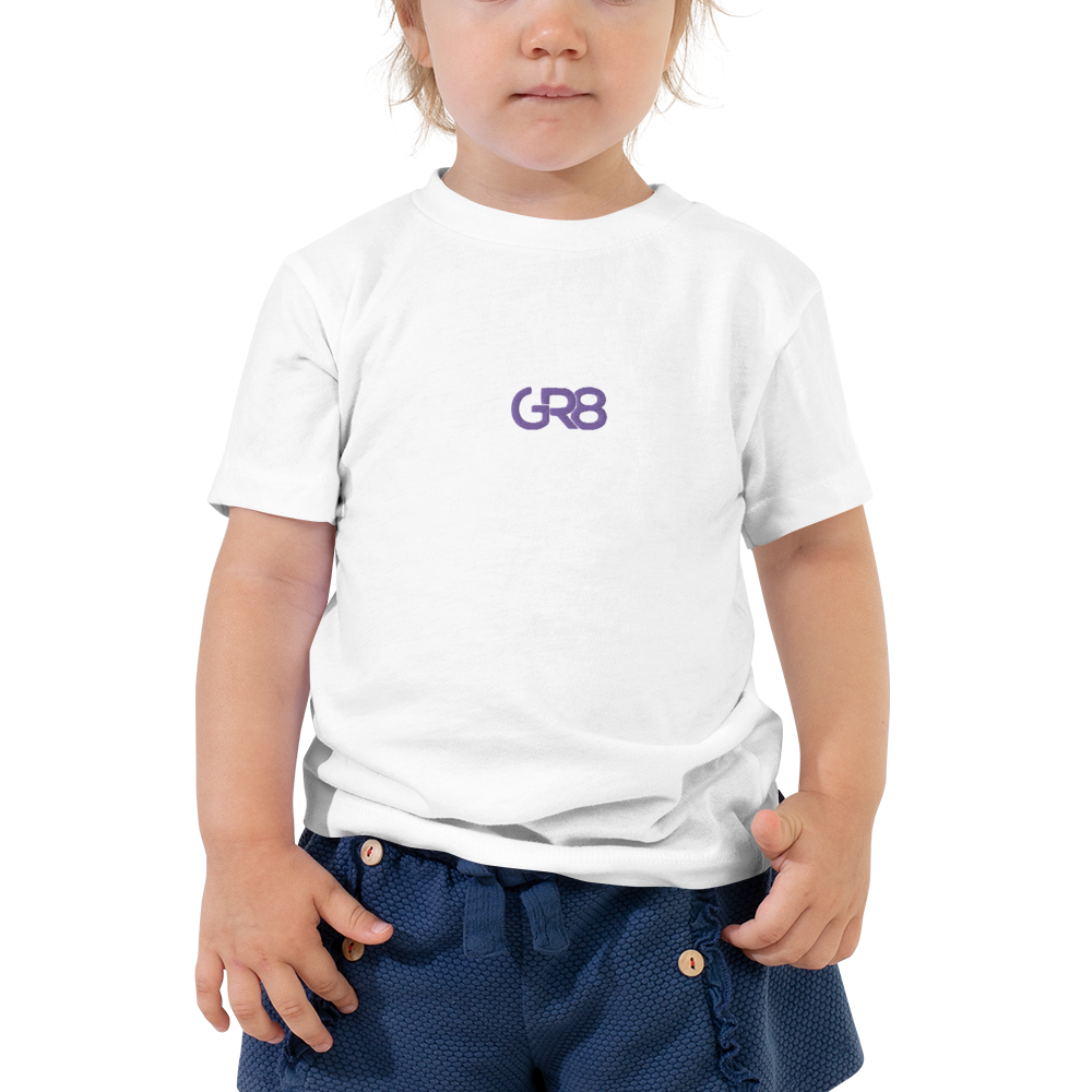 GR8 TODDLER SHIRT - PURPLE LOGO