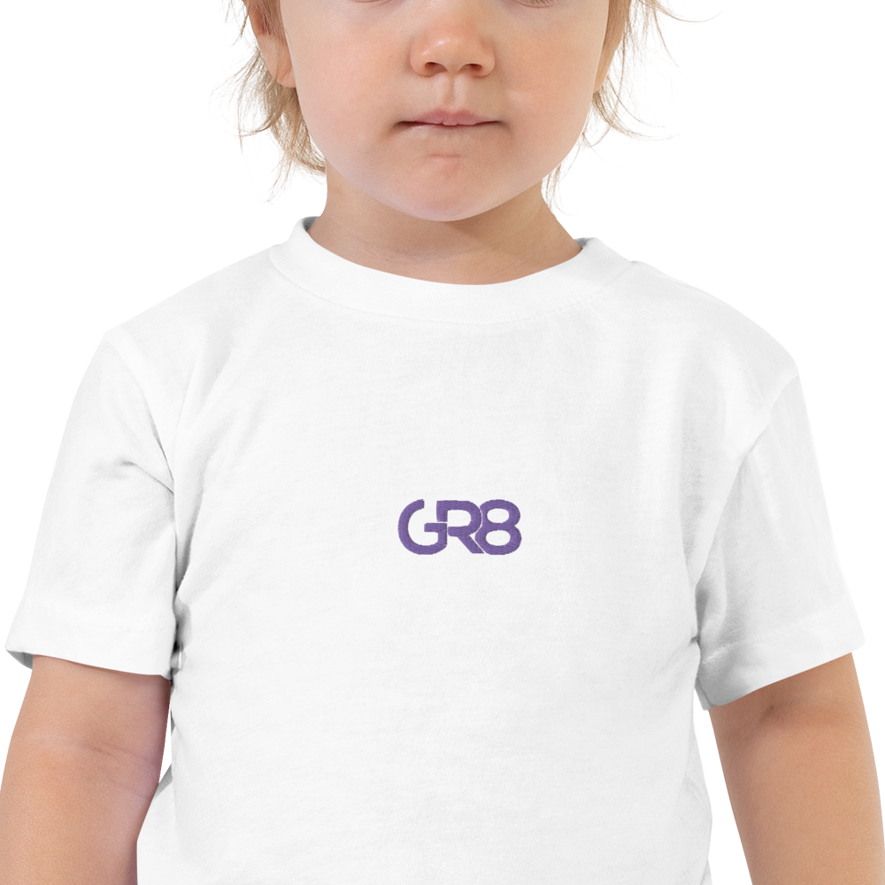 GR8 TODDLER SHIRT - PURPLE LOGO