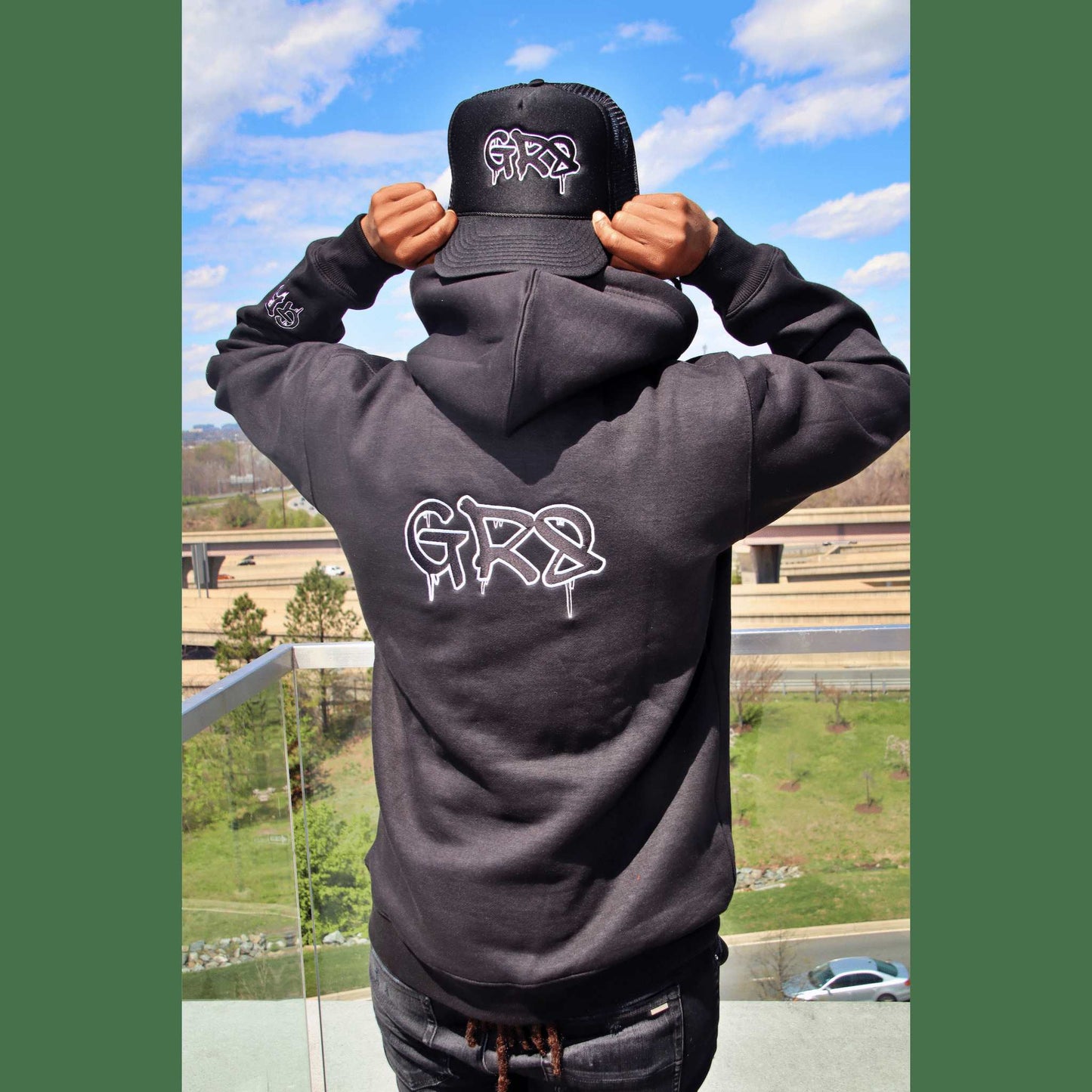 TRUST YOUR GR8NESS HOODIE - BLACK | GR8 Clothing Line