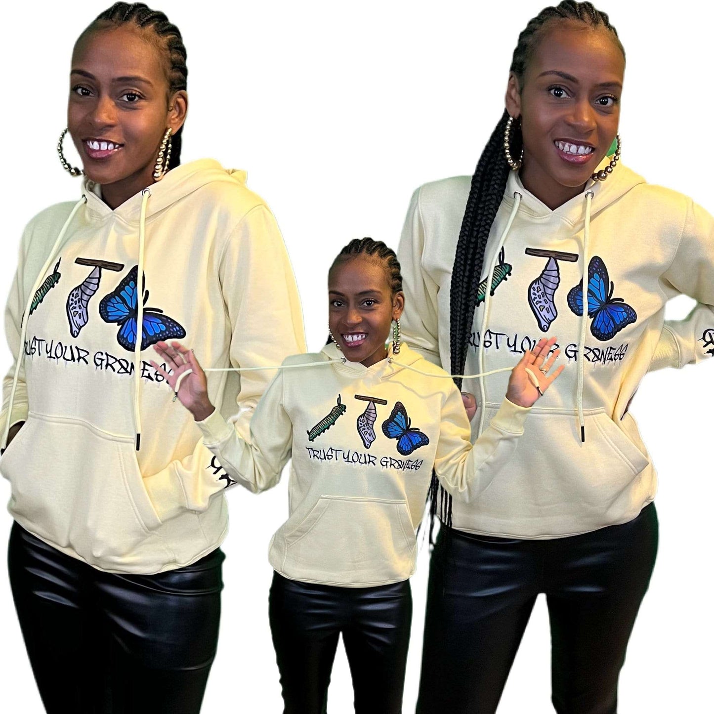 TRUST YOUR GR8NESS HOODIE - CREAM | GR8 Clothing Line