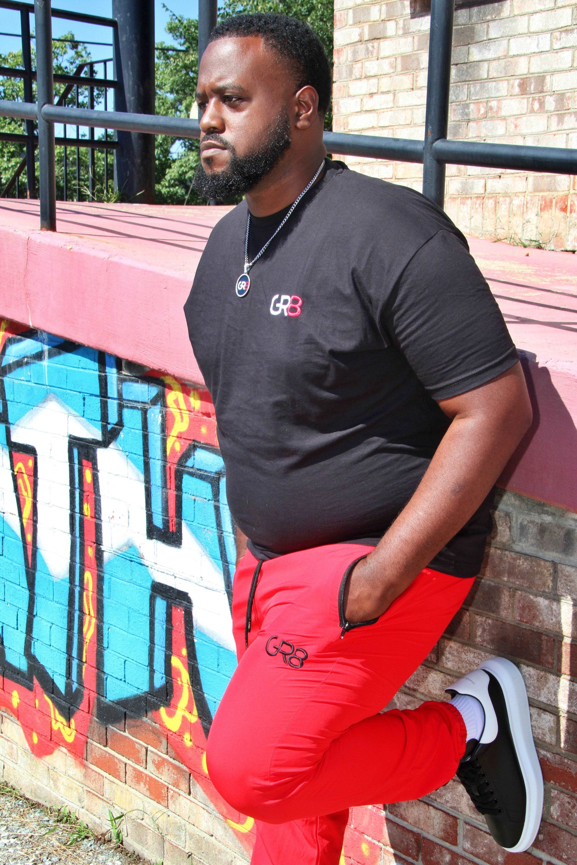 GR8 Track pants - Red | GR8 Clothing Line