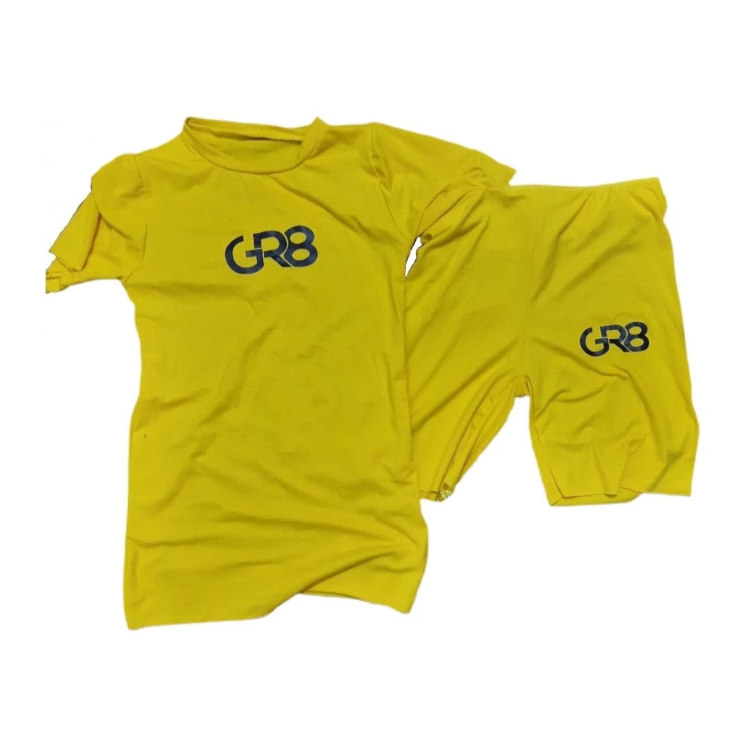 GR8 Biker Set - YELLOW | GR8 Clothing Line