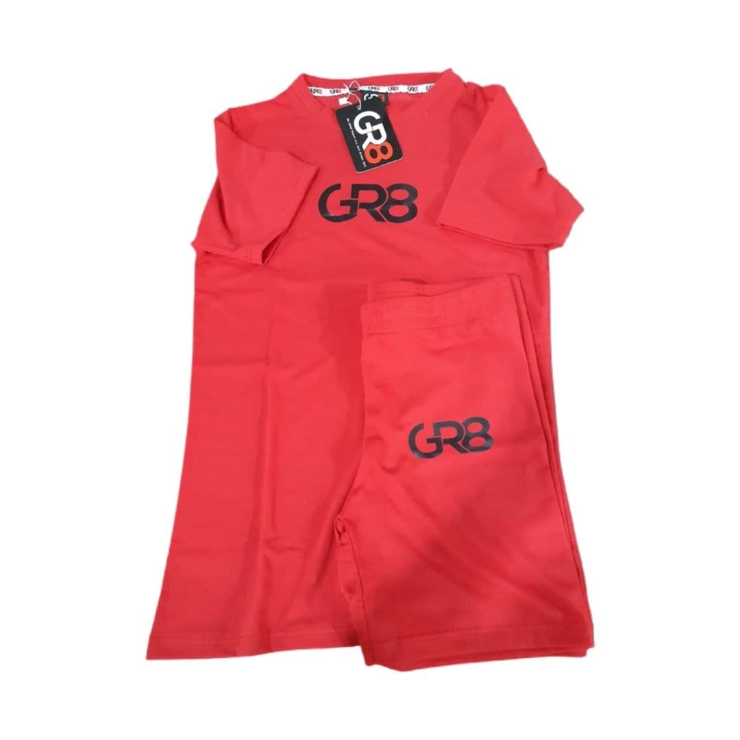 GR8 Biker Set - Red | GR8 Clothing Line