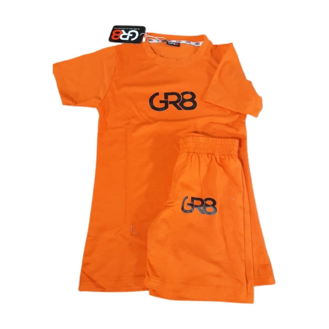 GR8 Biker Set - Orange | GR8 Clothing Line